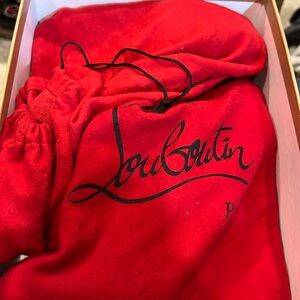 Louboutins with dust bags